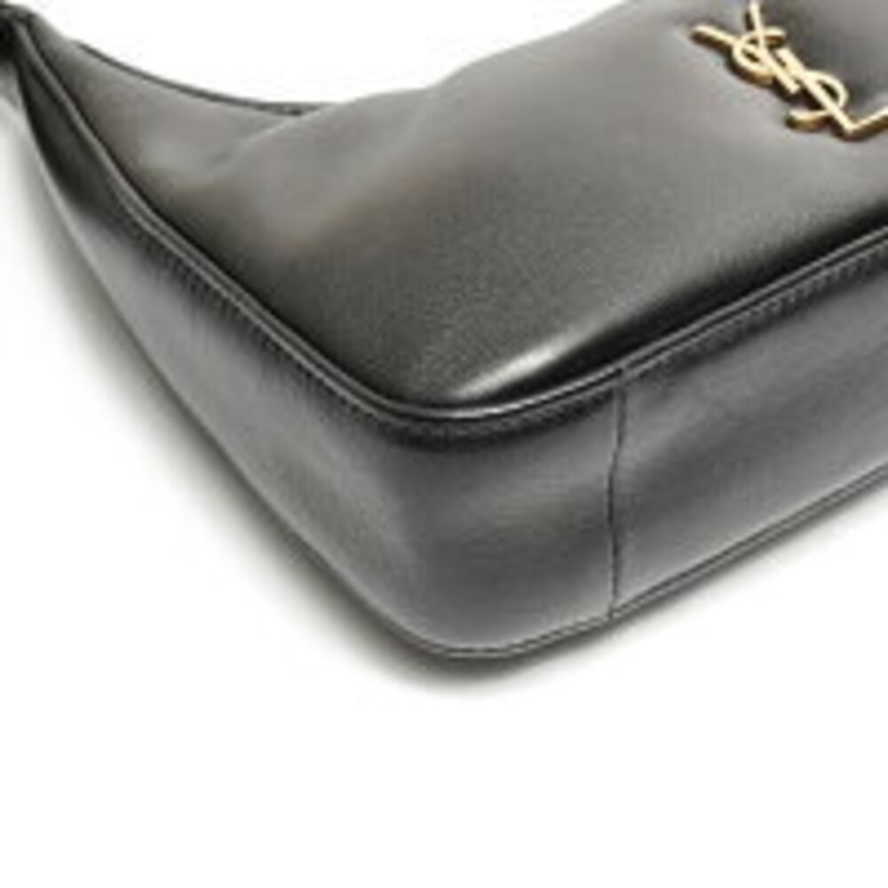 Yves Saint Laurent Calypso Leather Hobo Shoulder Bag Black - Picture 5 of 12